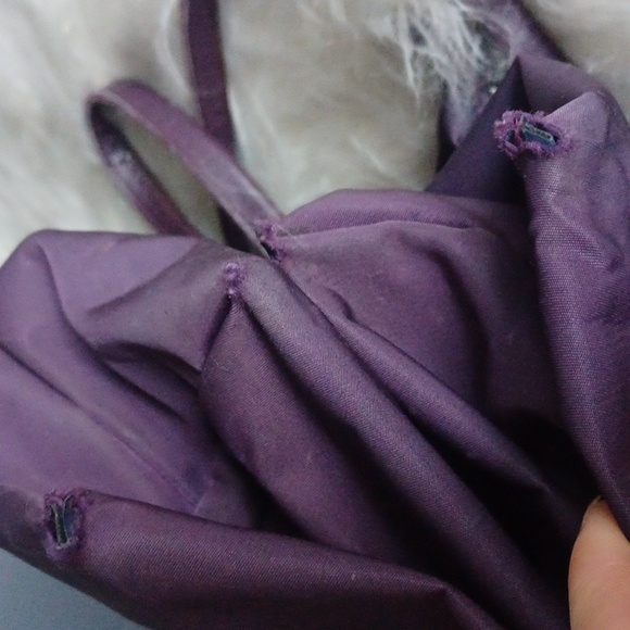 Longchamp Large Purple Tote Bag - Picture 7 of 16